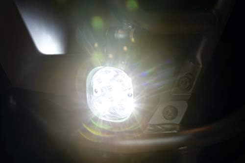 Kuryakyn 3008 Acessório de iluminação de motocicletas: Luzes de condução de alta saída Lodestar 750, feixe de ponto, 1 par