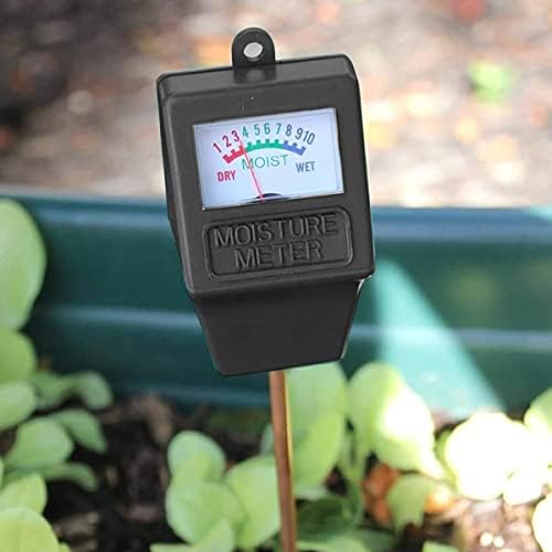 Hathdia Solo Medidor de umidade do solo, 2 Pacote de higrômetro Planta Sensor de umidade Monitor de água da planta para