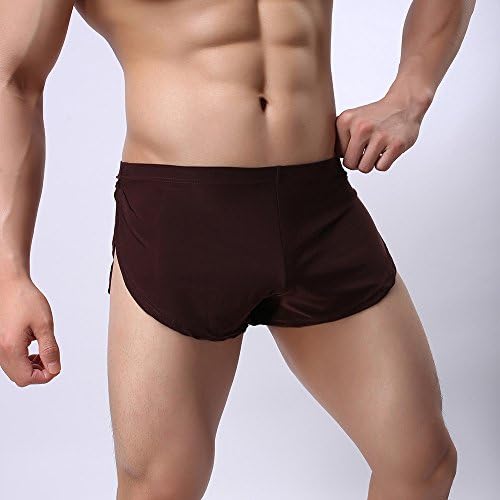 Boxeadores para homens colorir resumos de letra boxer roupas íntimas sexy masculas bolsa bolsa shorts masculino masculino roupas íntimas