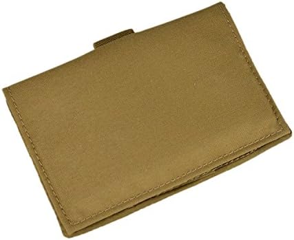 Rito na carteira de índice à prova de tempo da chuva: tampa de tecido Tan Cordura®, 25 bronzeados cartões de índice de 3 x 5