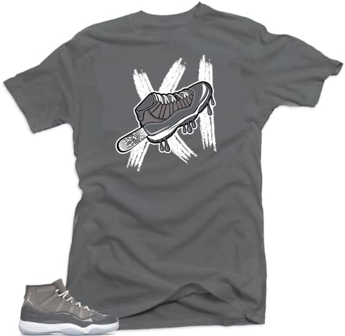 Camisa Snelos para combinar com tênis Jordan 11 Cool Gray Match Jordan Tee