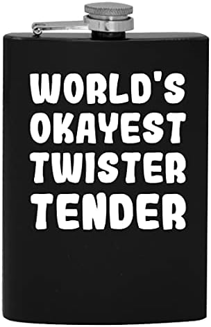 Twister mais ondulado do mundo, concurso - 8 onças de quadril bebendo balão de álcool