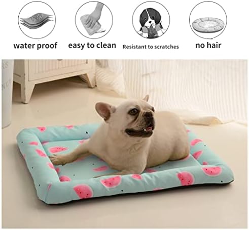 TJLSS Pet Summer Summer Cool Pad Kennel Mattress Filhote confortável Cushion Cool Sleeping Pad Pet Supplies