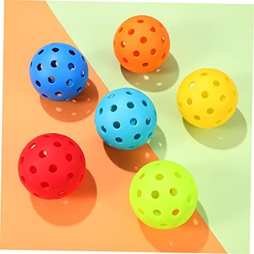 Homoyoyo 12 pcs de tamanho de alto tamanho Ball bola de bola para adereços Precisamente atividade Pickballs Pickleballs Competição