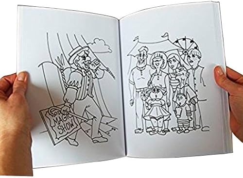 Magic Makers Magic Coloring Book Truque Magicians Choice 8,5 x 11 polegadas