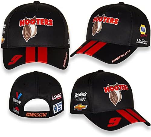 Bandeira quadriculada esportes NASCAR 2022 Driver adulto/patrocinador Capéu/tampa ajustável uniforme