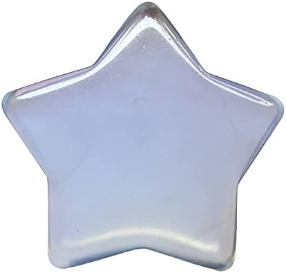 HSLUTIEE 1,18 ”Mini Flat Five Star Ponto, Healing Crystal Point Energia Polícia de Energia Chakra Reiki Balanceamento Decoração