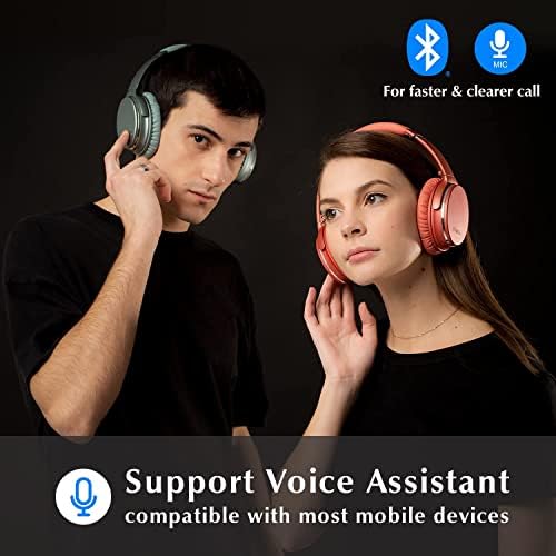 Srhythm NC35 Ruído cancelando fones de ouvido sem fio Bluetooth 5.3 Pacote com NiceComfort 25pro ruído ativo cancelamento de fones de ouvido sem fio, fone de ouvido Bluetooth com modo de jogo