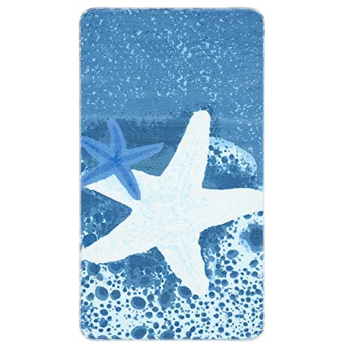 Evolur Home Star Fish Nursery Rug 55 x31.5 em multicolor