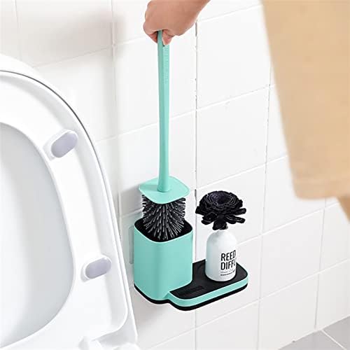 Bienka Toliet Bowl Brush and Solter Ferramentas de limpador Definir acessórios WC de banheiro montado na parede para limpeza