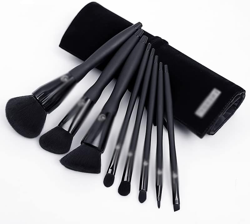 Walnuta 8pcs Professional Makeup Brush Conjunto de nylon Blending Make Up Brush Tools Kit