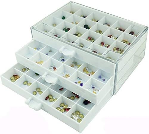 ANNCUS 120 GRIDS Caixa de caixa de armazenamento Glitter Glitter Diamondy Diamantes