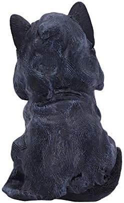 Nemesis agora felino Coberto de Capinho Coberto Estatueta, Polyresina, Black, 16 cm