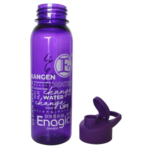 Enagic Kangen Leveluk Garrafa de água de 24 onças de roxo