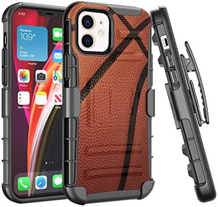 Ohiya Case Compatível com o iPhone 12 [Proteção militar Proteção à prova de choque para o coldre de kickstand protetora da capa