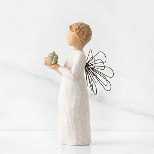 Willow Tree Angel of the Kitchen, figura pintada à mão esculpida