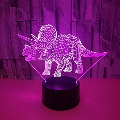 Teerwere Night Light for Kids USB LED 3D Light Modelo 3D Indução Night Light Atmosfera Luz como Decoração do quarto