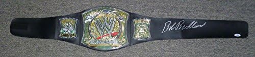 Bob Backlund assinou o cinturão do Campeonato da WWE PSA/DNA AUTO WWWF WWF Mattel Kids Toy - Roupas de luta livre autografadas,