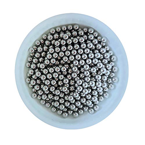 Bolas de rolamento de aço cromado de 3,5 mm 10pcs precisão G16 endurecida