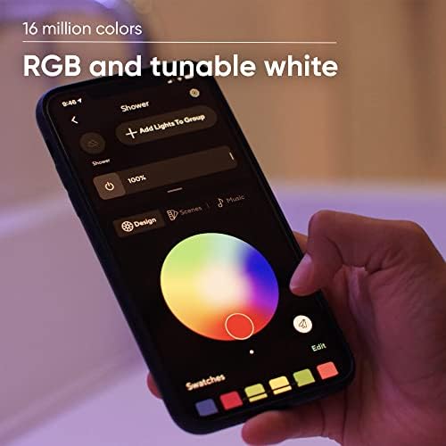 Wyze Light Strip Pro, luzes de tira LED de Wi-Fi de 32,8 pés, controle de segmento multicolorido, 16 milhões de cores RGB com
