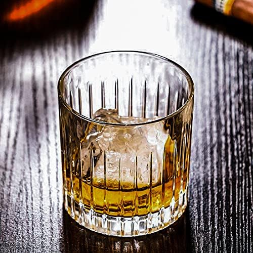 Dinq Vintage Whisky Glass 8.4oz-bourbon clássico-vidro adequado para o dia do pai e aniversário