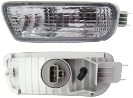 Xqsmwf 1 par driver e lateral lateral do pára-choques Sinal de sinalização com lâmpadas compatíveis com Toyota Tacoma