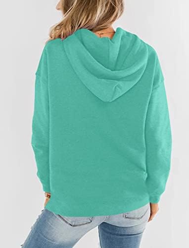 Moletons do moletom feminino lacozy Casual camisas gráficas de manga comprida suéter de pulôver solto tops