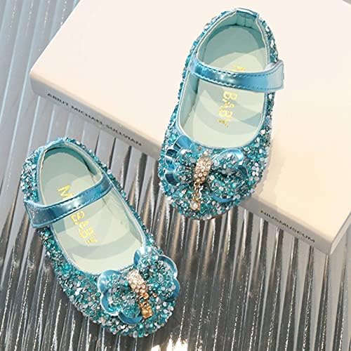 Banda de moda infantil Diamond Diamond Bottom Princess Shoes Fashion Bow Princess Shoes Sapat