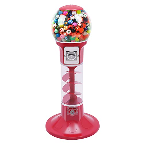 FetCoi 40.31 Máquina de Gumball para crianças, máquina de distribuição de doces de máquina de venda automática de goma de chiclete,