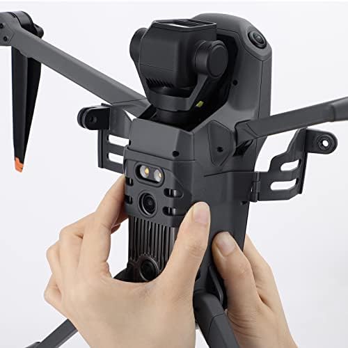 Suporte de drones multifuncional natefemin para DJI Mavic 3, suporte de plástico para a câmera Pesquisa de vôo noturno da peça de
