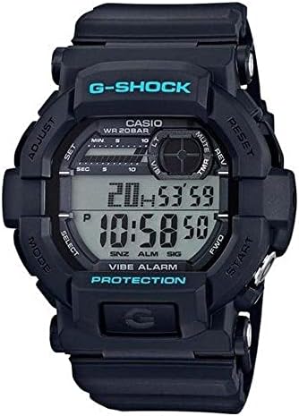 Casio Men G-Shock GD350-1C Black Resin Sport Watch