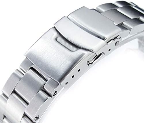 Miltat 22mm Watch Band para Seiko Skx007 Skx009, Super-O 20mm Size