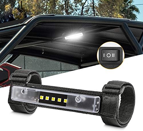 Niking Auto UTV UTV Light Light Atualizada Universal Roll Bar Monte Led Light Light Utility Roll Cage Light Wraparound Roll Bar Light para ATV, RZR, UTV, Off Road, Pickup, Truck, Polaris