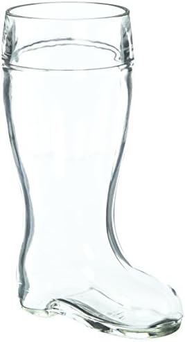 Henry Cornell e Associates Glass Beer Bota, 0,5L, Clear, 5674