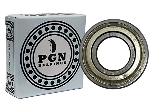 PGN 6002 -ZOLEÇÃO - Rolamento de esferas de aço cromado lubrificado - rolamentos de 15x32x9mm com blindagem de metal e suporte de rpm alto