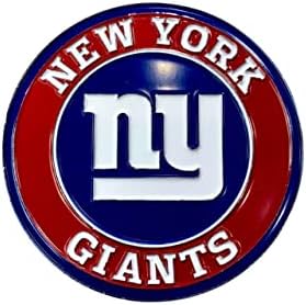 New York Giants NFL Metal 3D Team emblema por fanmats - All Weather Decal