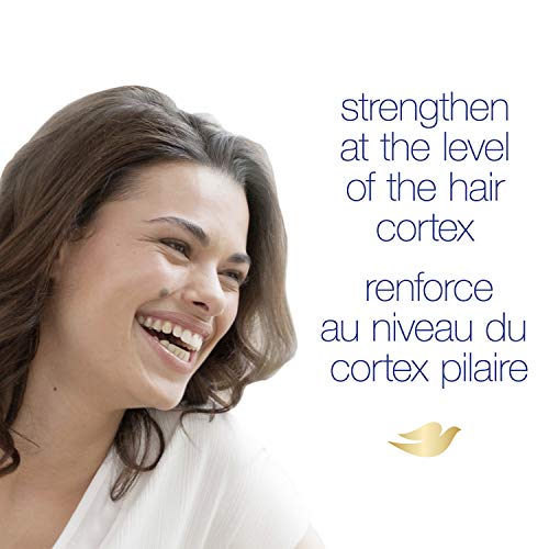 Shampoo de terapia capilar para pomba para o cabelo de quebra de cabelo danificado shampoo de cabelo com soro de bloqueio de nutrientes 13,5 fl oz