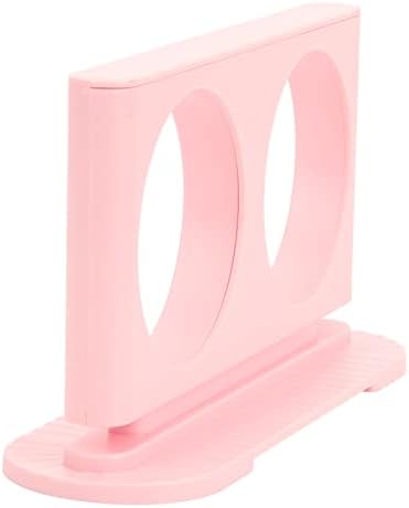 Secador de cabelo EATC, suporte do secador de cabelo PP Material Montagem de parede para hotel rosa