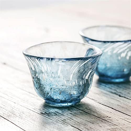Adquirir conjunto de saquê de vidro japonês copo de vidro de gelo jarro de gelo cooler caixa de vinhos de vinho