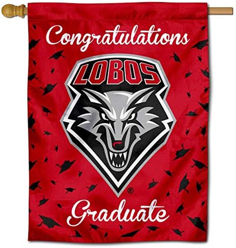 Novo México Lobos Graduação Bandeira Banner