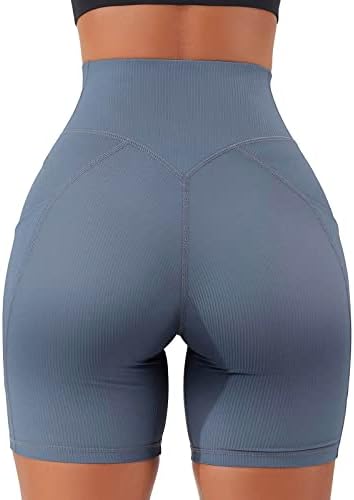 Alta cintura Levantamento feminino Buker Butt shorts V Cross Wistist