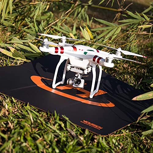 2021 VCUTECH DRONE Landing Pad Pro Fast Fast-Fold Double Waterspert Imperme 25 polegadas compatível com DJI Mavic Air 2, Air 2s, Mavic Mini 2, Mavic 2 Pro/Zoom, DJI FPV, Acessórios de drones