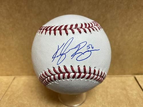 Kyle Ryan Detroit Tigers/Cubs assinou M.L. Beisebol com coa