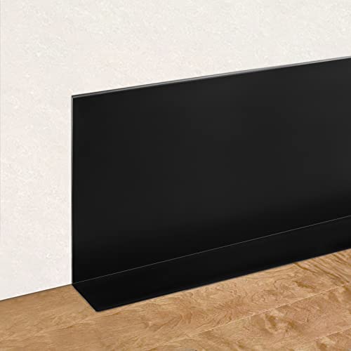 Base de rodapé de vinil Moldagem de vinil Base de parede Trimpar 4 polegadas Basewarboards de borracha flexíveis com um design