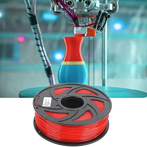 Filamento da impressora 3D, mais brilhante pacote de filamentos de PLA fácil de imprimir, consumíveis de impressora 3D para brinquedos de decoração doméstica