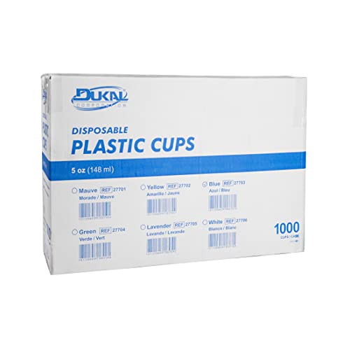 Dukal Dental Plastic Drinking Cups 5 oz, verde