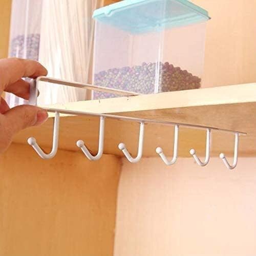 DVTEL PUNCH-PUNCION sem cozinha Spatula colher rack armário de armário pendurado em parede pendurada copo de copo de copo de gancho de gancho