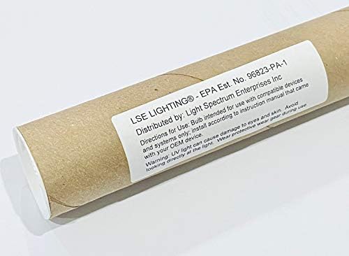 Lâmpada UV 64x37 para Lennox UVO-1000 UV03-500 UVO3-523 | Lâmpada de substituição do duto UV de qualidade premium | H/C 212128-00