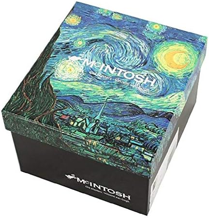 McIntosh Old Master Vincent van Gogh Starry Night Bone China Grande caneca em caixa de presente correspondente