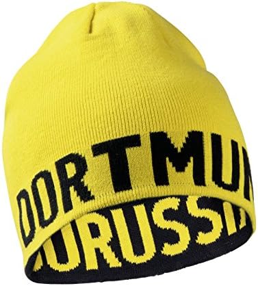 Borussia Dortmund Men's Standard Lifestyle, preto/amarelo, tamanho único